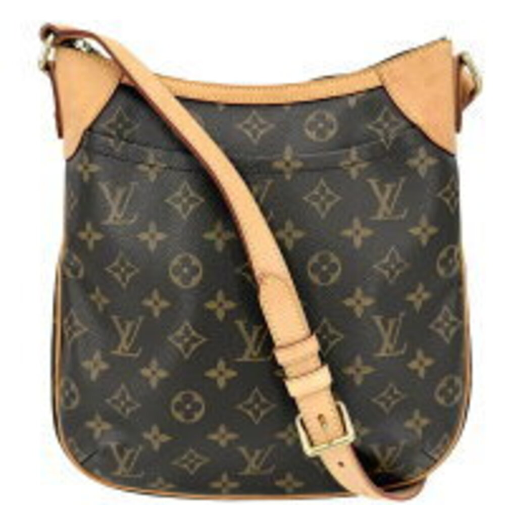 Louis Vuitton Shoulder Bag Odeon Crossbody Monogram Canvas Brown